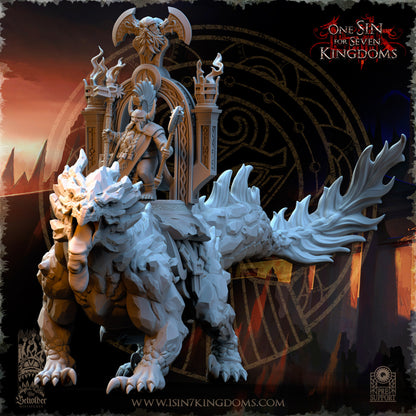 DK - Volcanic Beast - MULTI – DWARVEN KINGDOM - Fantasy – The Beholder Miniatures - 25-10 Novità
