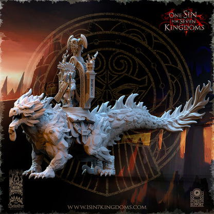 DK - Volcanic Beast - MULTI – DWARVEN KINGDOM - Fantasy – The Beholder Miniatures - 25-10 Novità