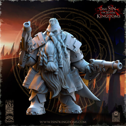 DK - War Engineers - BR – DWARVEN KINGDOM - Fantasy – The Beholder Miniatures 25-05 Novità