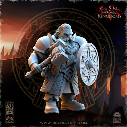 DK - Ingénieurs de guerre - BR – ROYAUME DES NAINS - Fantasy – The Beholder Miniatures 25-05 Nouveau