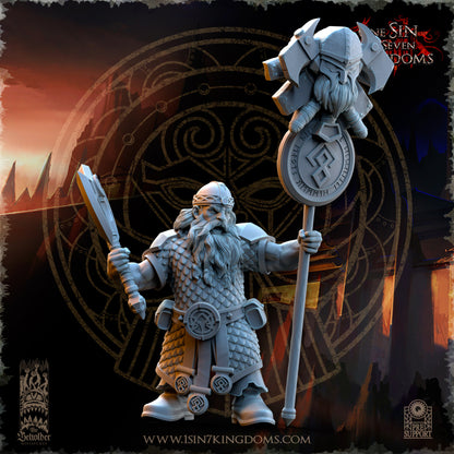 DK - Ingénieurs de guerre - BR – ROYAUME DES NAINS - Fantasy – The Beholder Miniatures 25-05 Nouveau