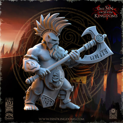 DK - Ingénieurs de guerre - BR – ROYAUME DES NAINS - Fantasy – The Beholder Miniatures 25-05 Nouveau