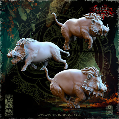 EE - Animals (no Beastmasters) - BR - EVERGREEN ELVES - The Beholder Miniatures 25-10 Novità