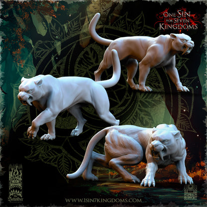 EE - Animals (no Beastmasters) - BR - EVERGREEN ELVES - The Beholder Miniatures 25-10 Novità