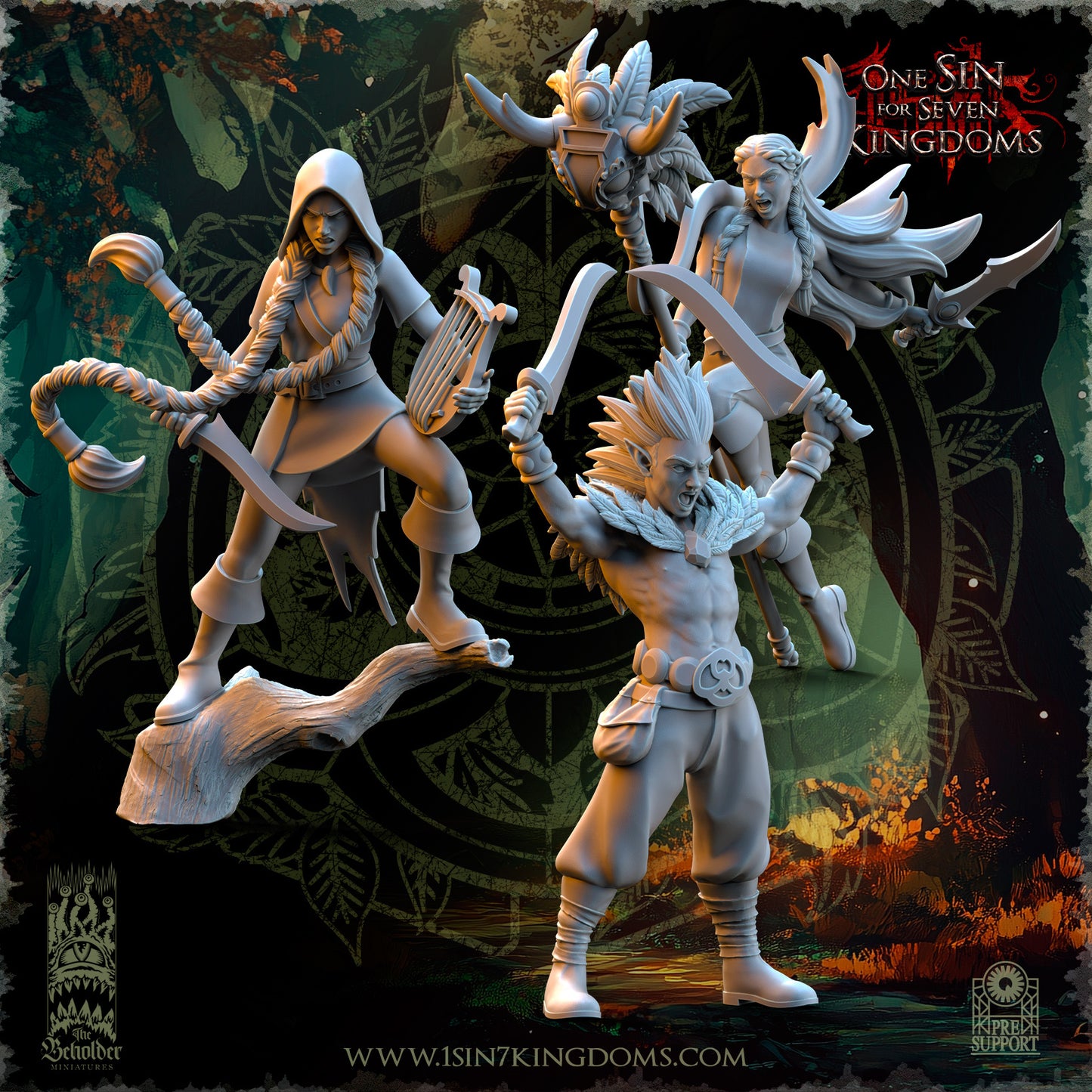 DK - Ingénieurs de guerre - BR – ROYAUME DES NAINS - Fantasy – The Beholder Miniatures 25-05 Nouveau