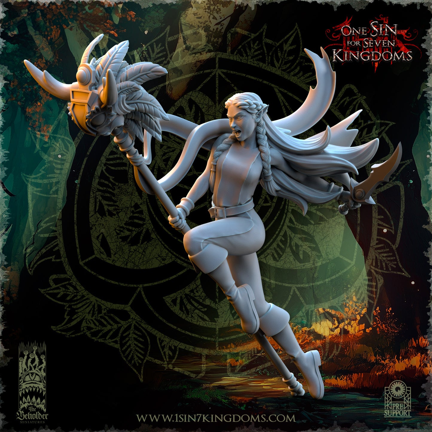 DK - Ingénieurs de guerre - BR – ROYAUME DES NAINS - Fantasy – The Beholder Miniatures 25-05 Nouveau