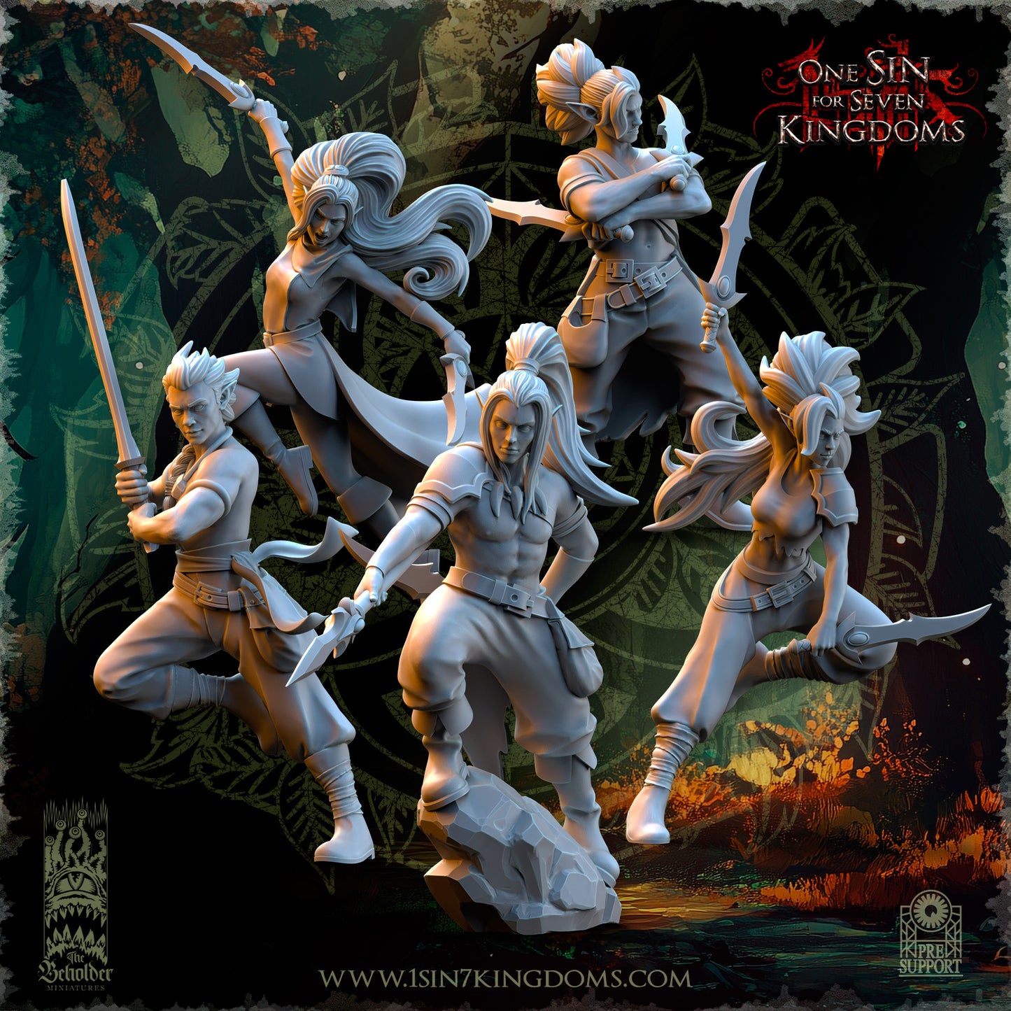DK - Ingénieurs de guerre - BR – ROYAUME DES NAINS - Fantasy – The Beholder Miniatures 25-05 Nouveau