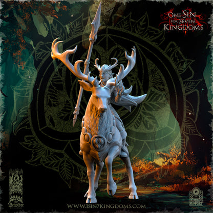 EE - Deepwood Maidens with flame - BR - EVERGREEN ELVES - The Beholder Miniatures 25-09 Novità