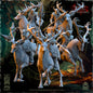 EE - Ohru Tree Shepherd - MULTI – ELFES À FEUILLES PERSISTANTES - Fantasy – The Beholder Miniatures 25-04