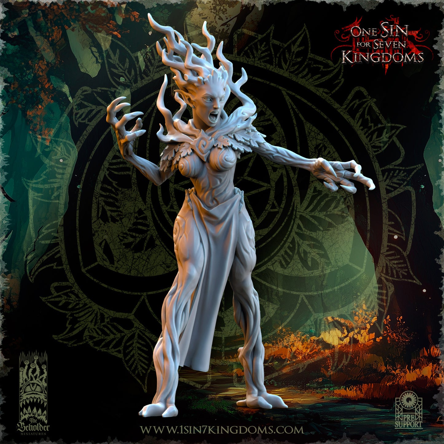 EE - Druades - BR – EVERGREEN ELVES - Fantasy – The Beholder Miniatures 25-05 New