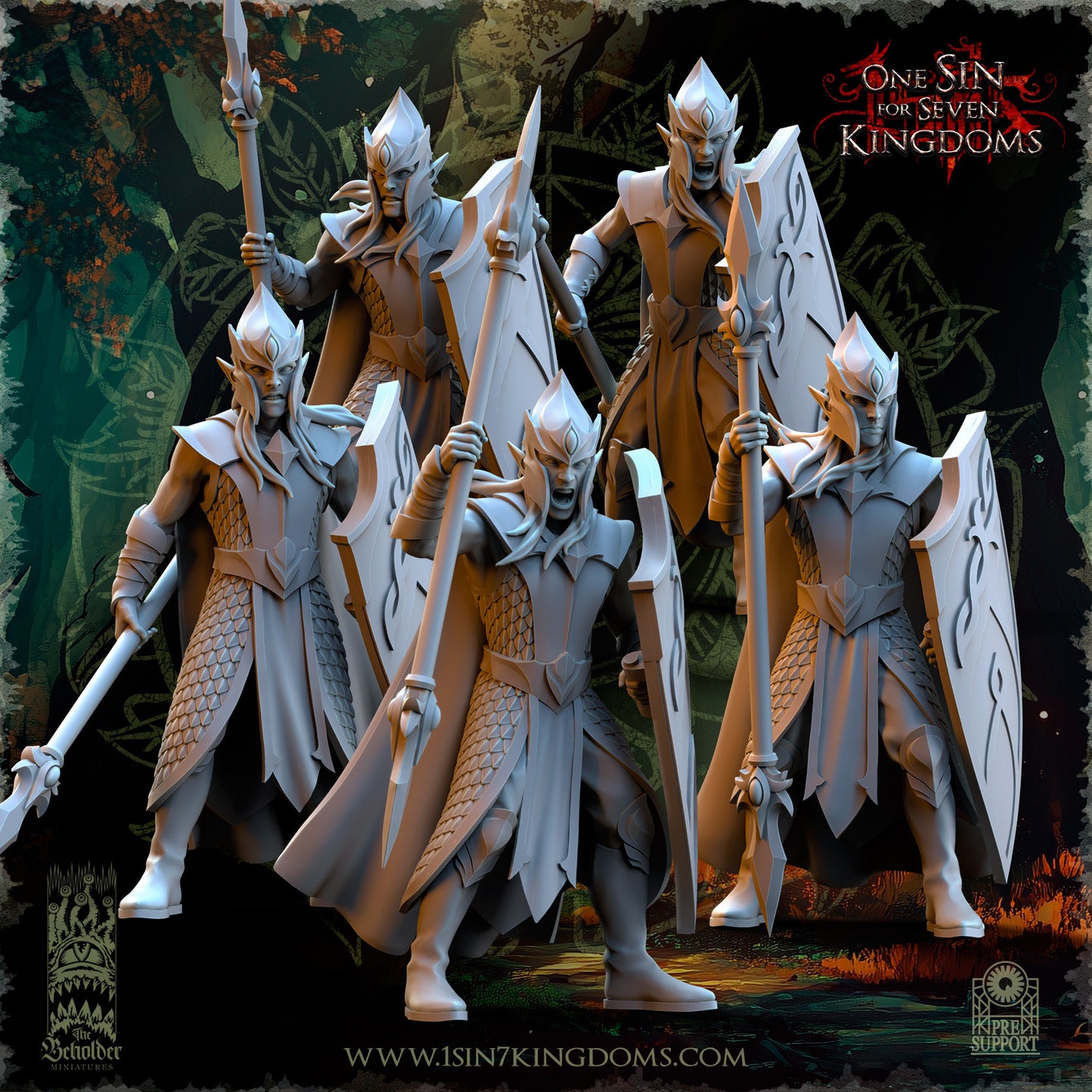 DK - Ingénieurs de guerre - BR – ROYAUME DES NAINS - Fantasy – The Beholder Miniatures 25-05 Nouveau