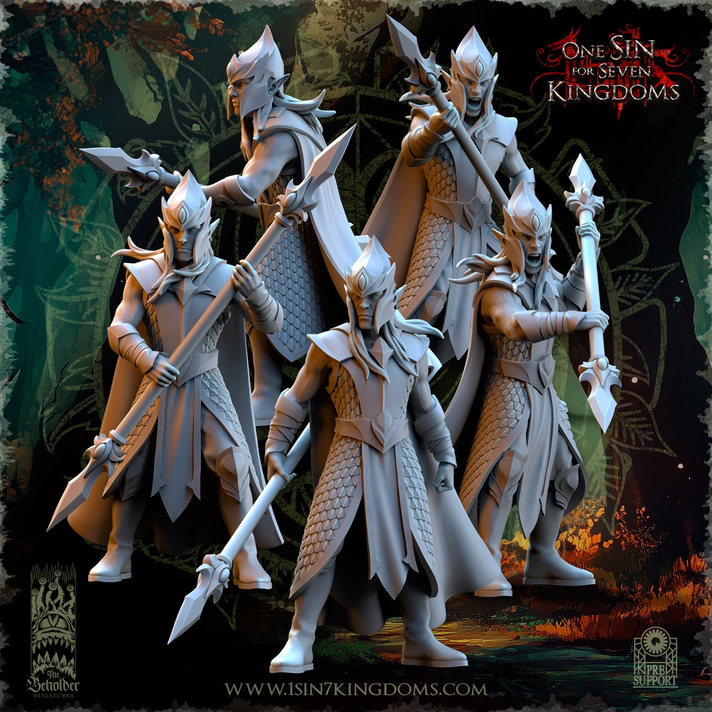 DK - Ingénieurs de guerre - BR – ROYAUME DES NAINS - Fantasy – The Beholder Miniatures 25-05 Nouveau