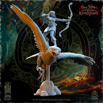 EE - Hawk Hunters - BR - EVERGREEN ELVES - The Beholder Miniatures 25-09 Novità