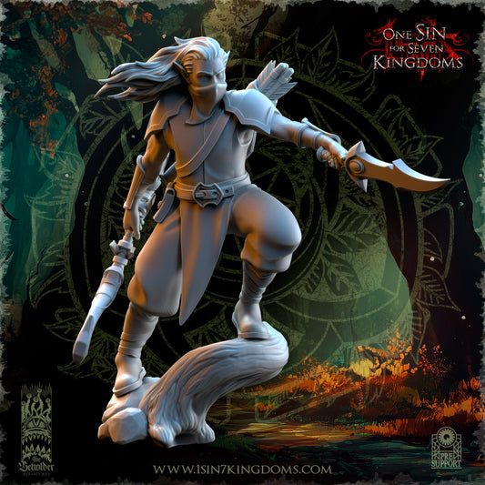 EE - Shadowstalkers - BR – EVERGREEN ELVES - Fantasy – The Beholder Miniatures 25-05 New