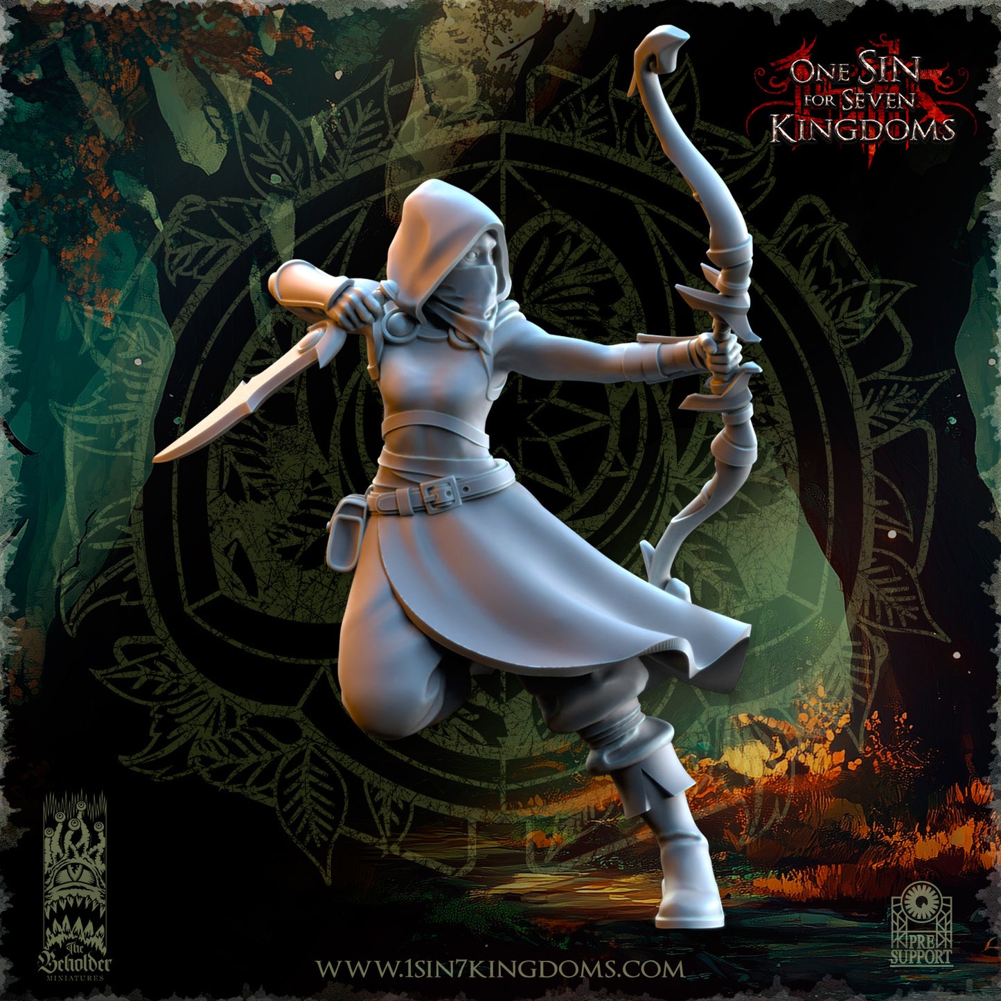 EE - Shadowstalkers - BR – EVERGREEN ELVES - Fantasy – The Beholder Miniatures 25-05 New