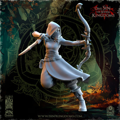 EE - Shadowstalkers - BR – EVERGREEN ELVES - Fantasy – The Beholder Miniatures 25-05 New