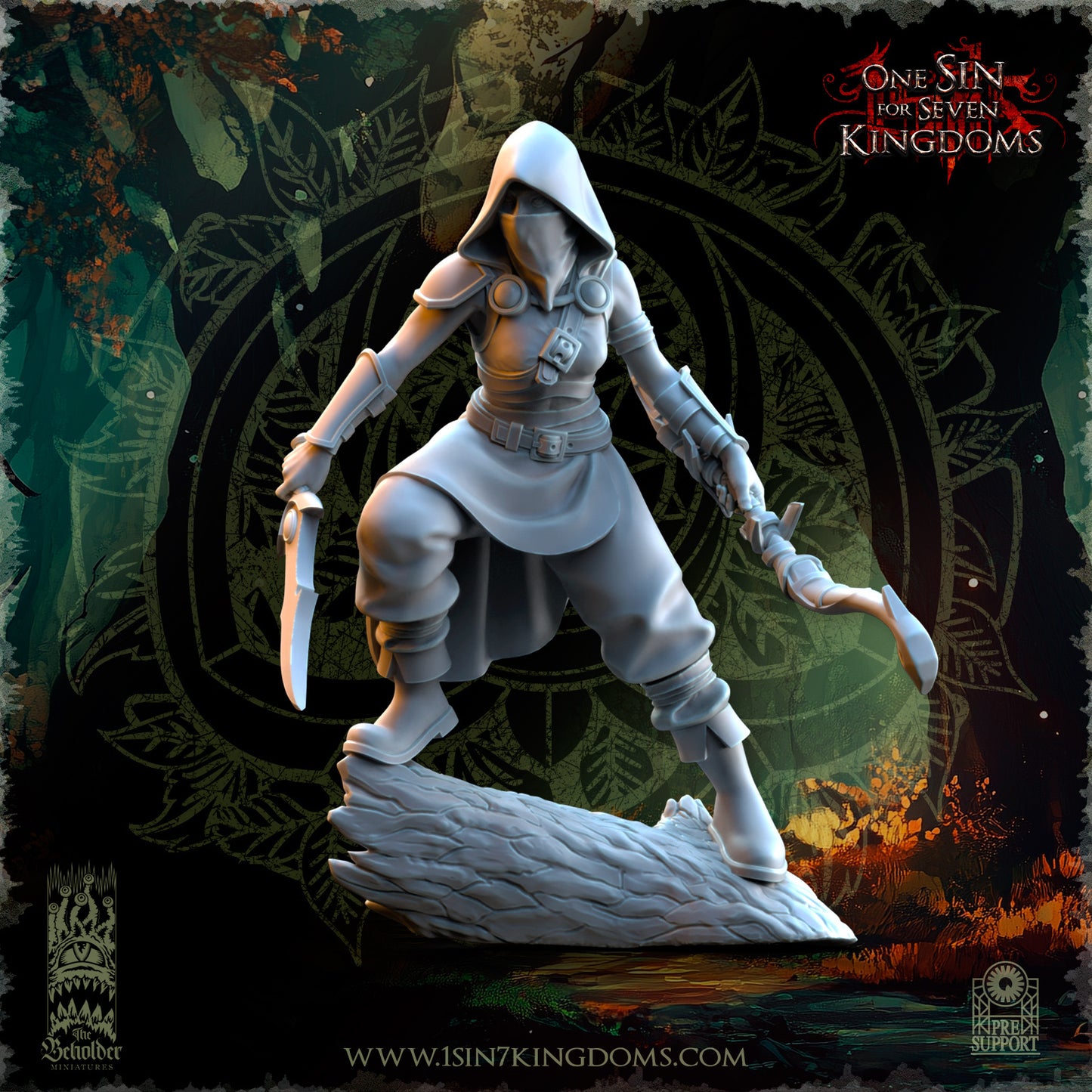 EE - Shadowstalkers - BR – EVERGREEN ELVES - Fantasy – The Beholder Miniatures 25-05 New