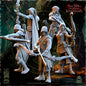 EE - Rangers - Hooded - BR - EVERGREEN ELVES - The Beholder Miniatures 25-04