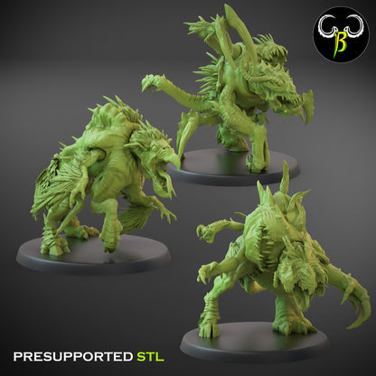 DL - Spawn of Depravation Male Squad - BR - DARK LEGIONS - Fantasy – ClayBeastCreation - 25-05 Nouveau