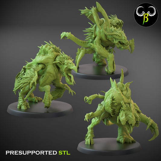 DL - Spawn of Depravation Male Squad - BR - DARK LEGIONS - Fantasy – ClayBeastCreation - 25-05 Nouveau