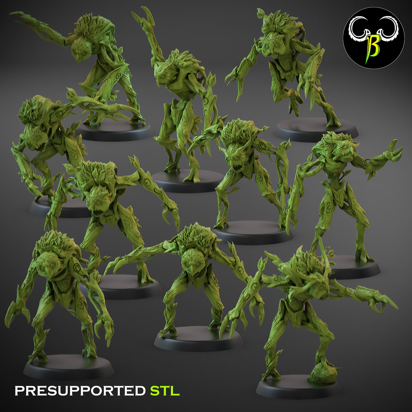 DL - Escouade féminine Spawn of Depravation - BR - DARK LEGIONS - Fantasy – ClayBeastCreation - 25-05 Nouveau
