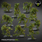 DL - Escouade féminine Spawn of Depravation - BR - DARK LEGIONS - Fantasy – ClayBeastCreation - 25-05 Nouveau