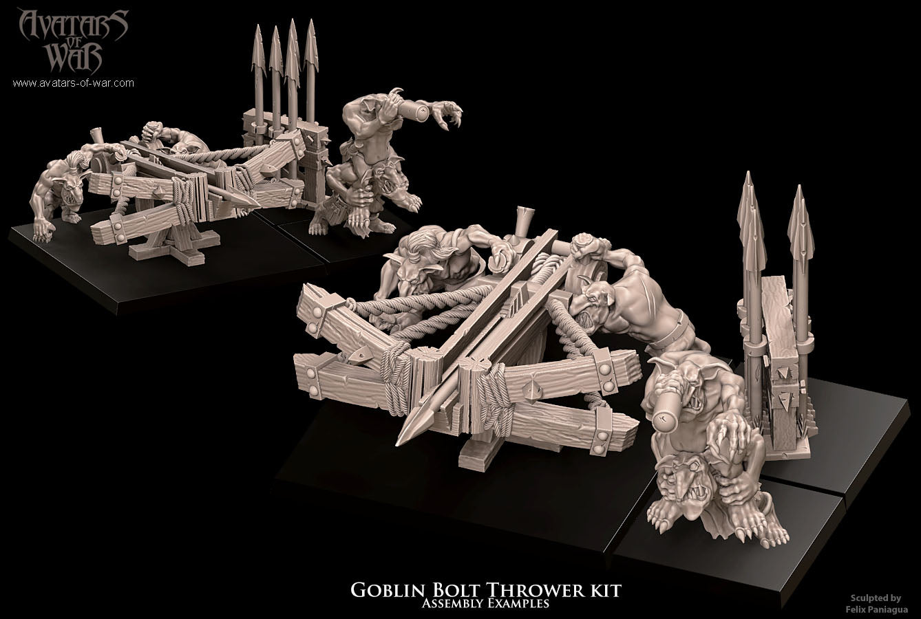 ORC - Orques de Fer avec un régiment d'armes puissantes - BR - ORCS - Fantasy – Avatars de Guerre