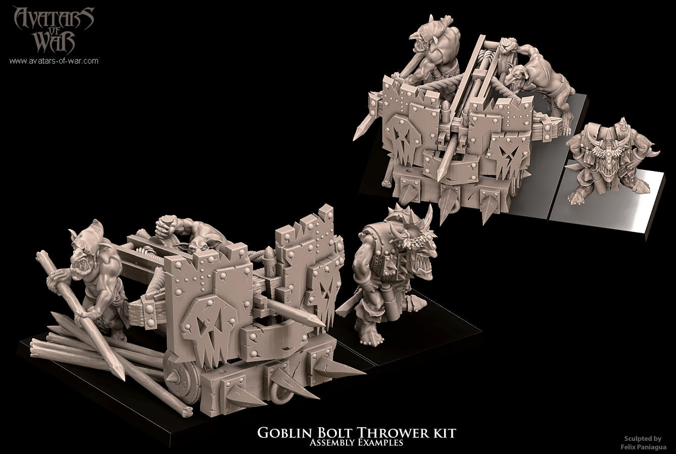 ORC - Orques de Fer avec un régiment d'armes puissantes - BR - ORCS - Fantasy – Avatars de Guerre