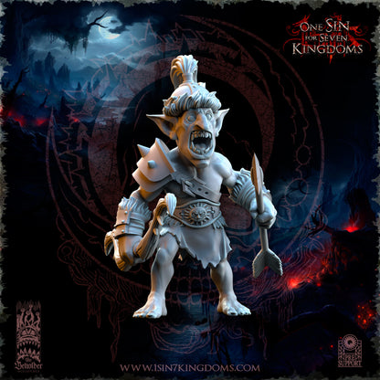 EE - Ohru Tree Shepherd - MULTI – ELFES À FEUILLES PERSISTANTES - Fantasy – The Beholder Miniatures 25-04