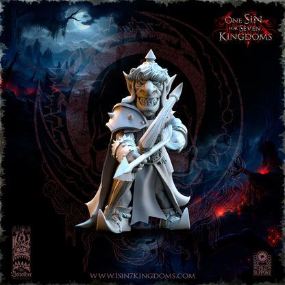 EE - Ohru Tree Shepherd - MULTI – ELFES À FEUILLES PERSISTANTES - Fantasy – The Beholder Miniatures 25-04