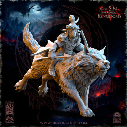 EE - Ohru Tree Shepherd - MULTI – ELFES À FEUILLES PERSISTANTES - Fantasy – The Beholder Miniatures 25-04