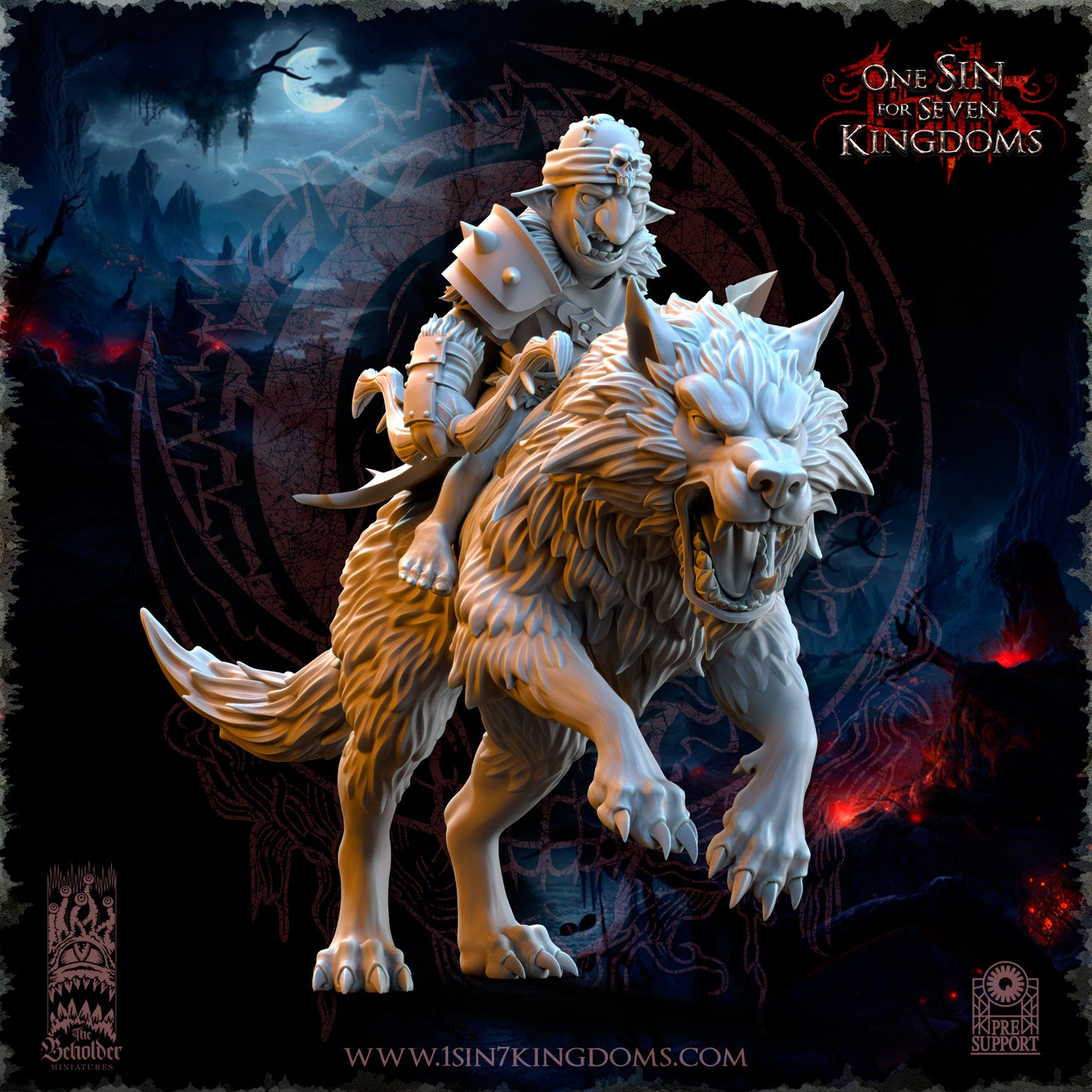 EE - Ohru Tree Shepherd - MULTI – ELFES À FEUILLES PERSISTANTES - Fantasy – The Beholder Miniatures 25-04