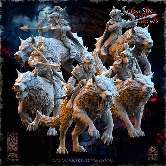 EE - Ohru Tree Shepherd - MULTI – ELFES À FEUILLES PERSISTANTES - Fantasy – The Beholder Miniatures 25-04