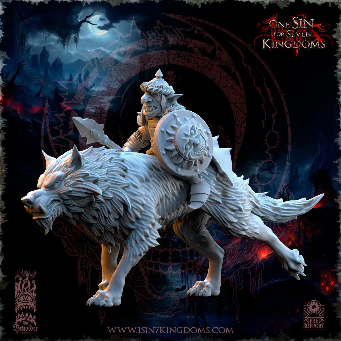 EE - Ohru Tree Shepherd - MULTI – ELFES À FEUILLES PERSISTANTES - Fantasy – The Beholder Miniatures 25-04