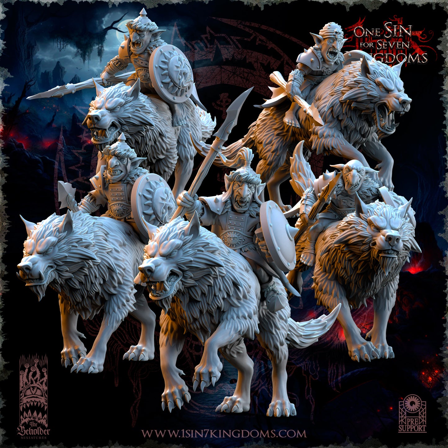 EE - Ohru Tree Shepherd - MULTI – ELFES À FEUILLES PERSISTANTES - Fantasy – The Beholder Miniatures 25-04