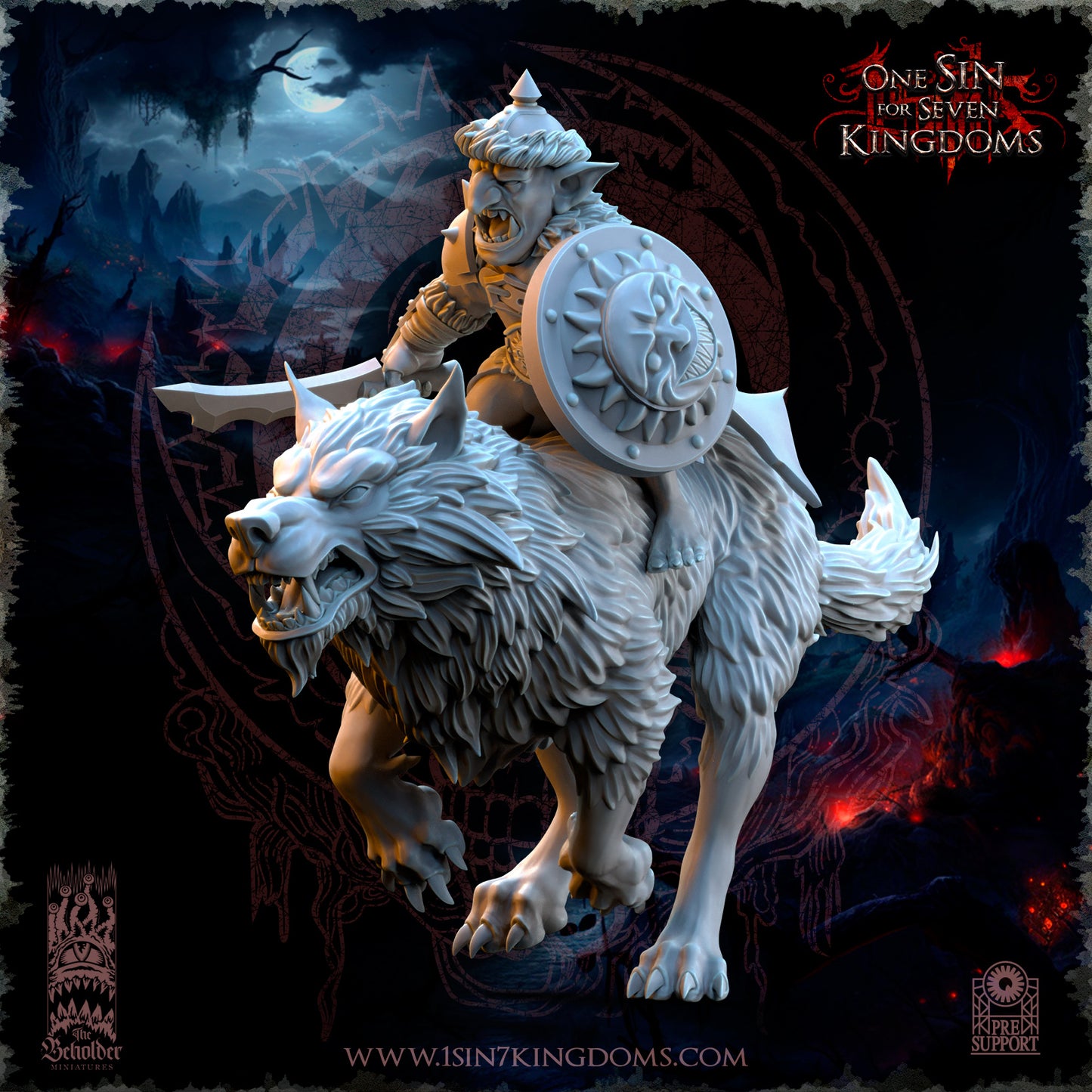 EE - Ohru Tree Shepherd - MULTI – ELFES À FEUILLES PERSISTANTES - Fantasy – The Beholder Miniatures 25-04