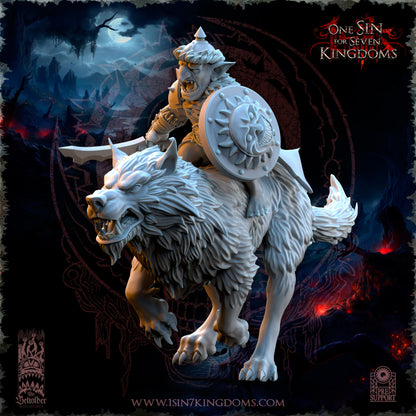 EE - Ohru Tree Shepherd - MULTI – ELFES À FEUILLES PERSISTANTES - Fantasy – The Beholder Miniatures 25-04