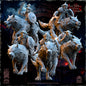 EE - Ohru Tree Shepherd - MULTI – ELFES À FEUILLES PERSISTANTES - Fantasy – The Beholder Miniatures 25-04
