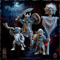 EE - Ohru Tree Shepherd - MULTI – ELFES À FEUILLES PERSISTANTES - Fantasy – The Beholder Miniatures 25-04