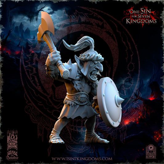 EE - Ohru Tree Shepherd - MULTI – ELFES À FEUILLES PERSISTANTES - Fantasy – The Beholder Miniatures 25-04