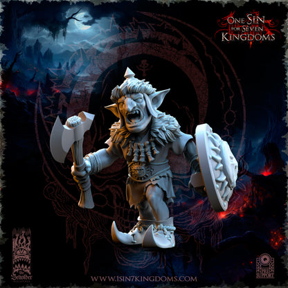 EE - Ohru Tree Shepherd - MULTI – ELFES À FEUILLES PERSISTANTES - Fantasy – The Beholder Miniatures 25-04