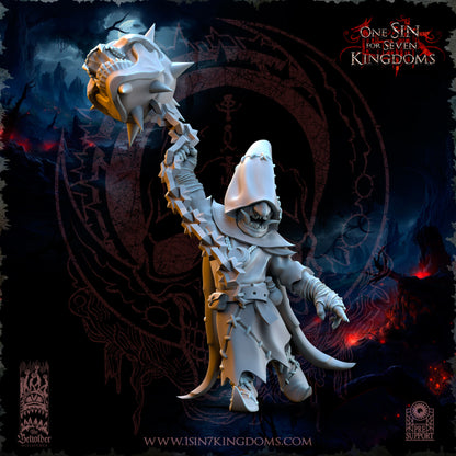 EE - Ohru Tree Shepherd - MULTI – ELFES À FEUILLES PERSISTANTES - Fantasy – The Beholder Miniatures 25-04