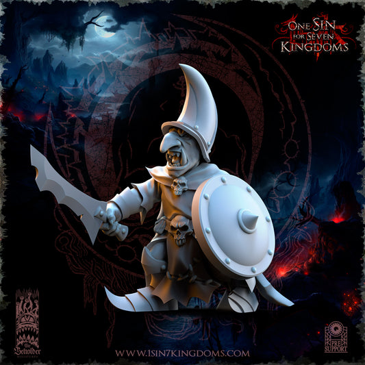 EE - Ohru Tree Shepherd - MULTI – ELFES À FEUILLES PERSISTANTES - Fantasy – The Beholder Miniatures 25-04
