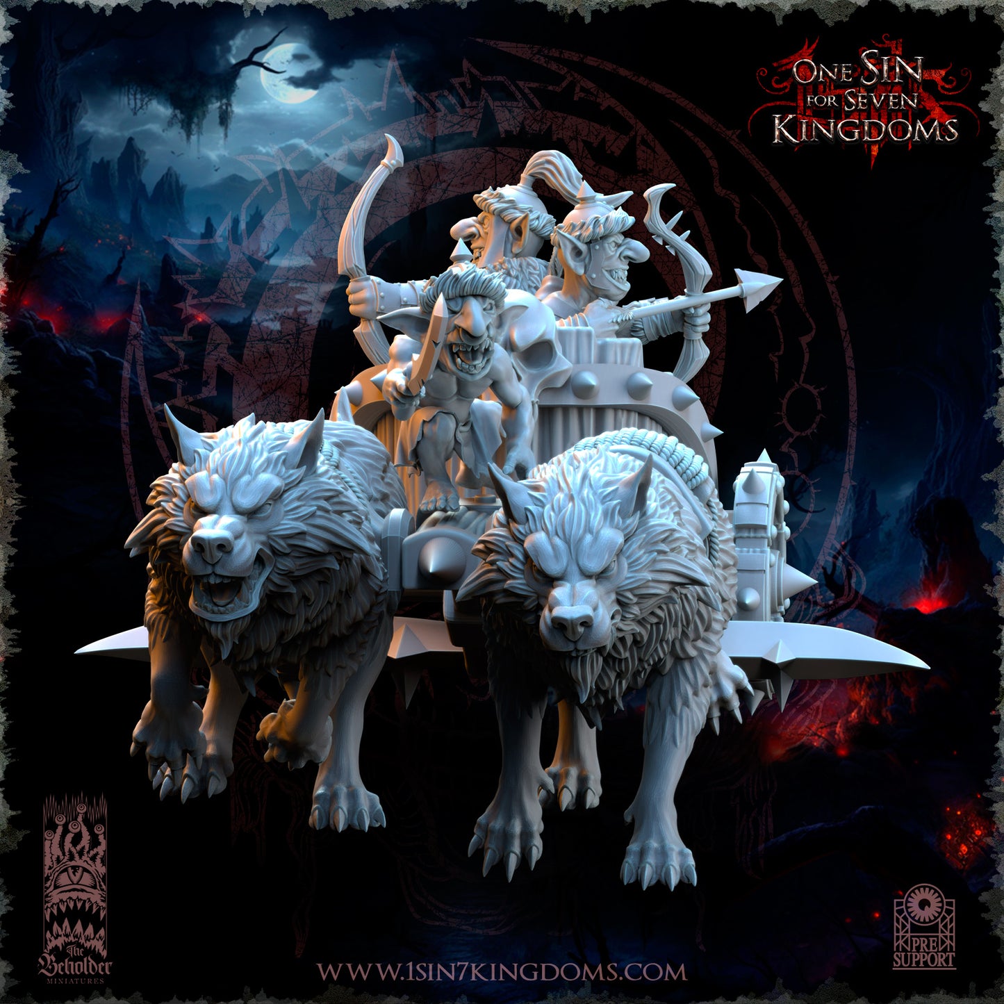 EE - Ohru Tree Shepherd - MULTI – ELFES À FEUILLES PERSISTANTES - Fantasy – The Beholder Miniatures 25-04