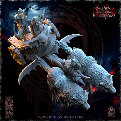 EE - Ohru Tree Shepherd - MULTI – ELFES À FEUILLES PERSISTANTES - Fantasy – The Beholder Miniatures 25-04