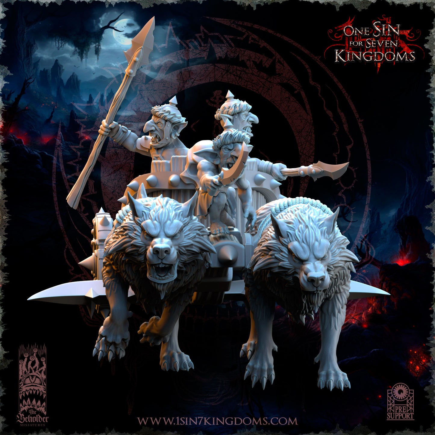 EE - Ohru Tree Shepherd - MULTI – ELFES À FEUILLES PERSISTANTES - Fantasy – The Beholder Miniatures 25-04