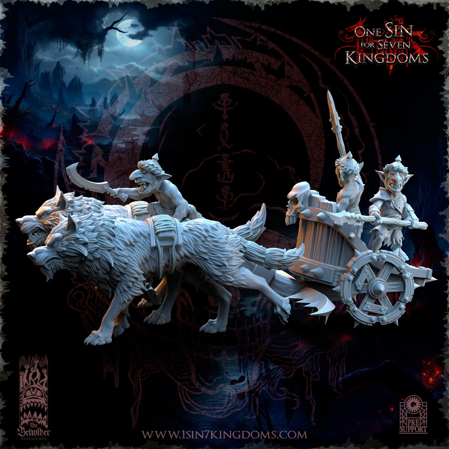 EE - Ohru Tree Shepherd - MULTI – ELFES À FEUILLES PERSISTANTES - Fantasy – The Beholder Miniatures 25-04