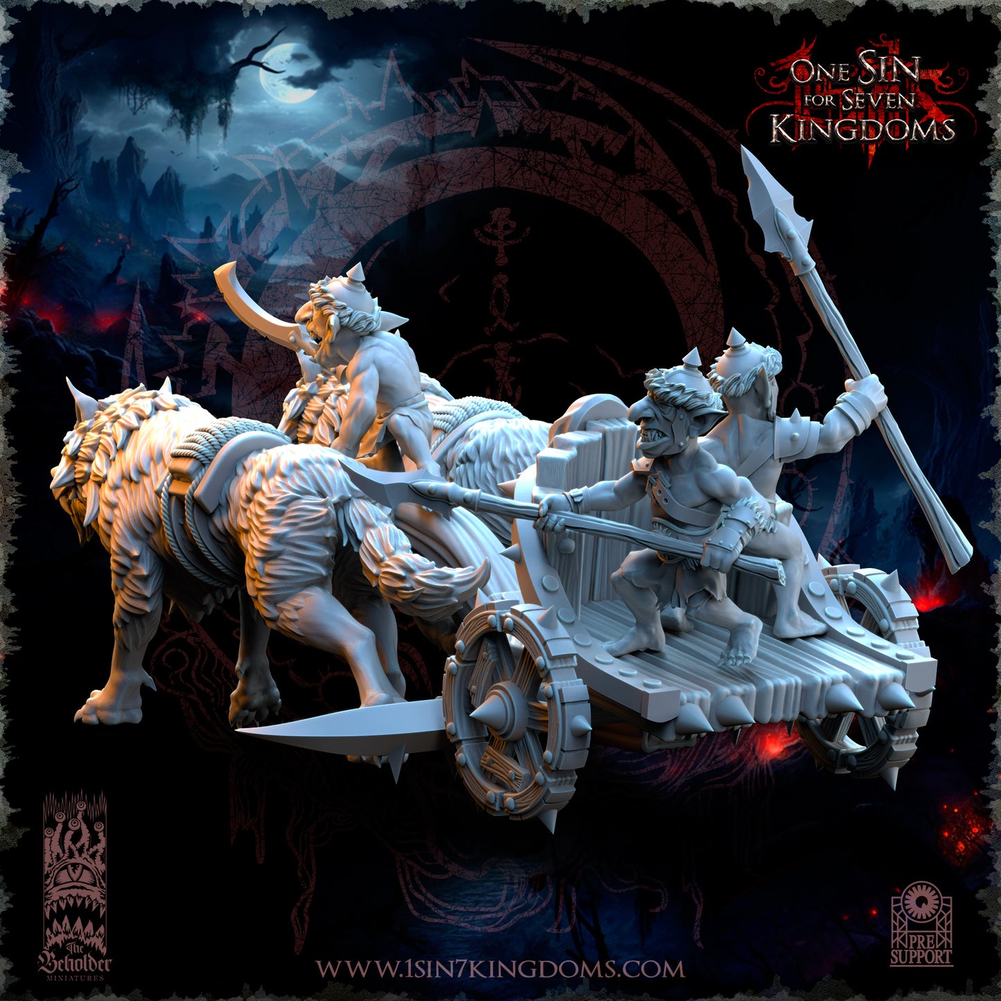 EE - Ohru Tree Shepherd - MULTI – ELFES À FEUILLES PERSISTANTES - Fantasy – The Beholder Miniatures 25-04