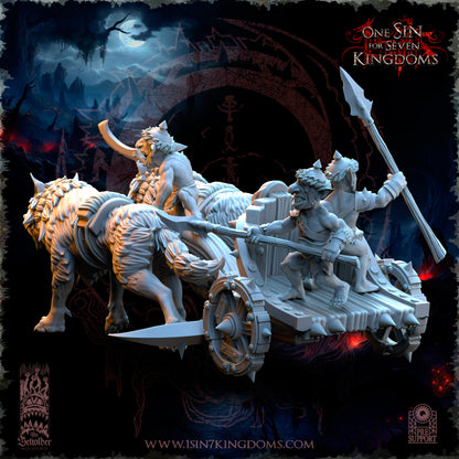 EE - Ohru Tree Shepherd - MULTI – ELFES À FEUILLES PERSISTANTES - Fantasy – The Beholder Miniatures 25-04
