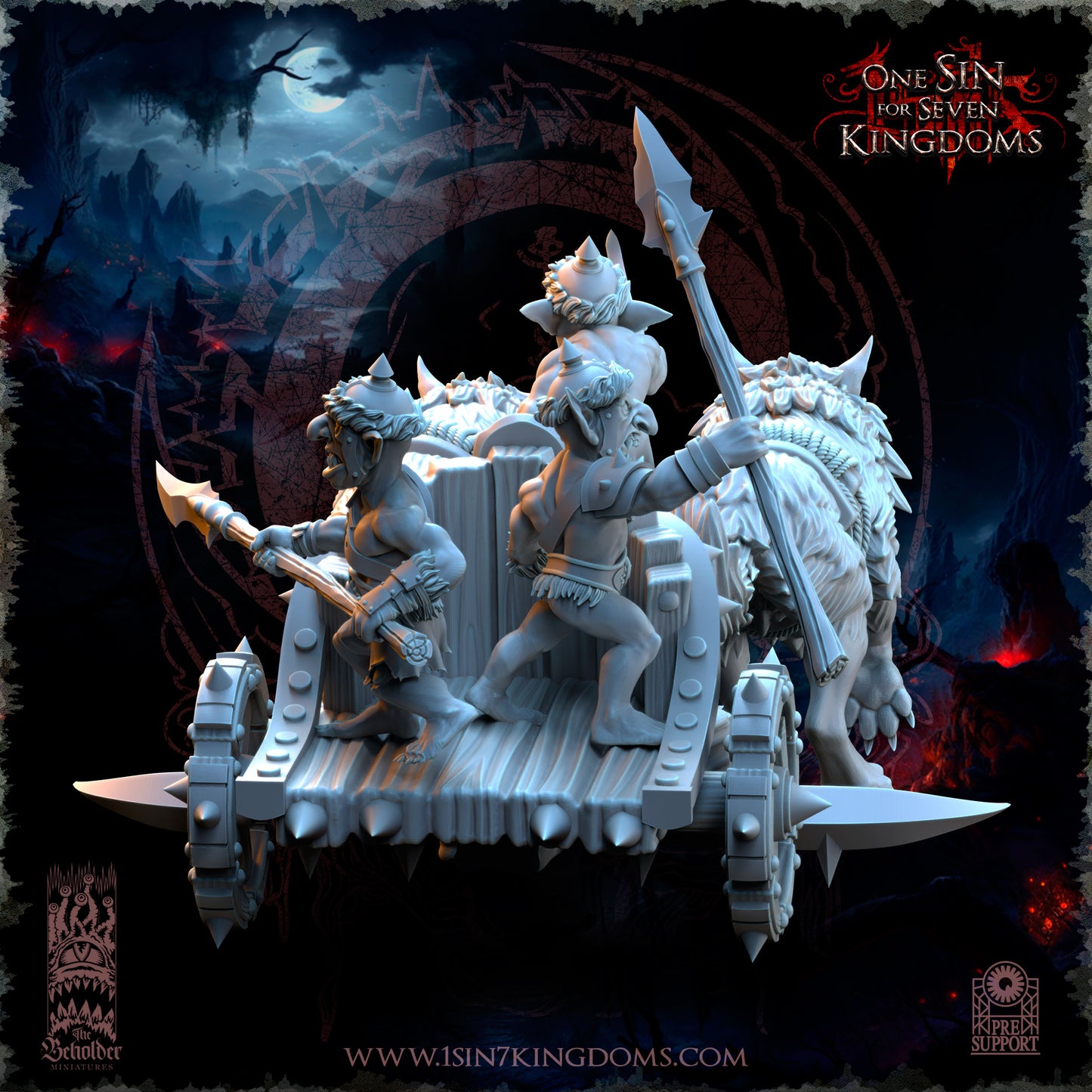 EE - Ohru Tree Shepherd - MULTI – ELFES À FEUILLES PERSISTANTES - Fantasy – The Beholder Miniatures 25-04